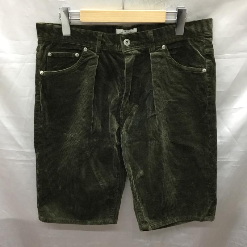 レリュームジャーナルスタンダード relume Journal Standard パンツ ショートパンツ コーデュロイ ハーフパンツ L 無地 カーキ / カーキ /  メンズ USED 古着 中古 10117197