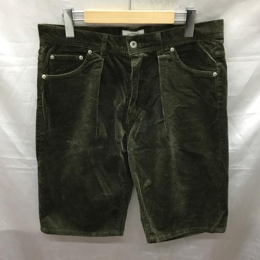 レリュームジャーナルスタンダード relume Journal Standard パンツ ショートパンツ コーデュロイ ハーフパンツ L 無地 カーキ / カーキ /  メンズ USED 古着 中古 10117197