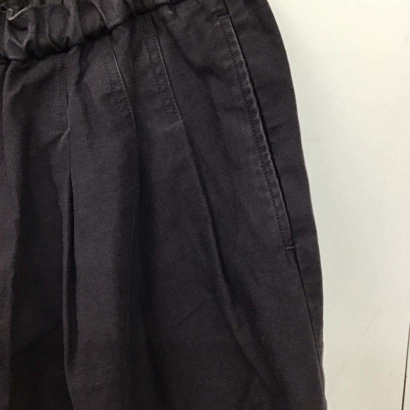ムー mù_ パンツ ワークパンツ、ペインターパンツ pleated cergo trousers ワイドパンツ カーゴパンツ 無地 ダークグレー / ダークグレー /  メンズ USED 古着 中古 10149541