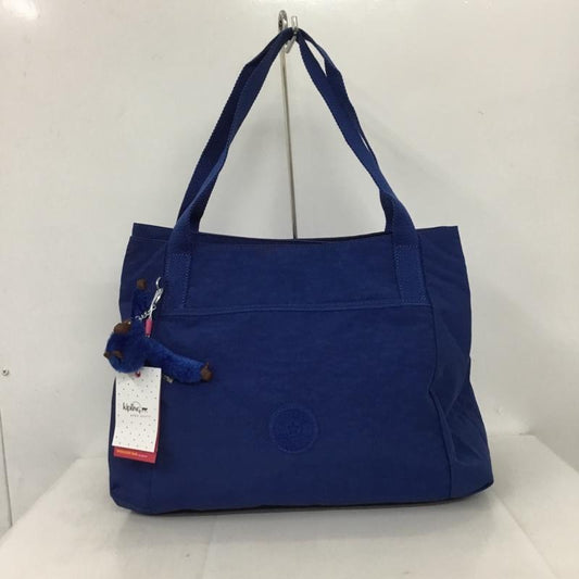 キプリング kipling トートバッグ トートバッグ K1661810J Pravia ゴリラ ロゴ、文字 青 / ブルー /  レディース USED 古着 中古 10131859
