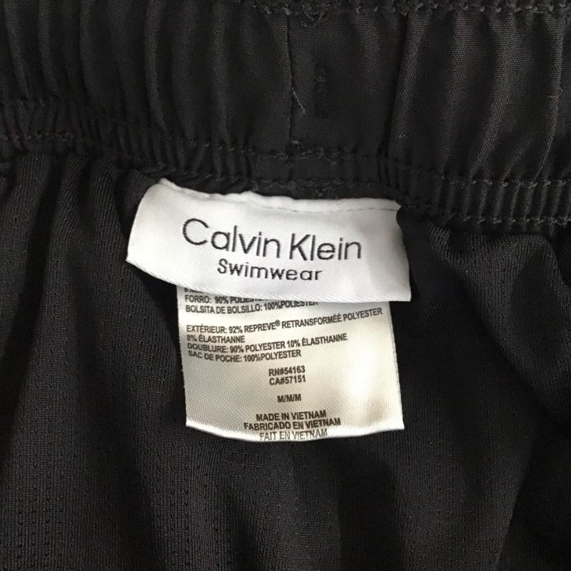 カルバン・クライン Calvin Klein パンツ ショートパンツ ショートパンツ ハーフパンツ カジュアルパンツ M ロゴ、文字 黒 / ブラック /  メンズ USED 古着 中古 10119902