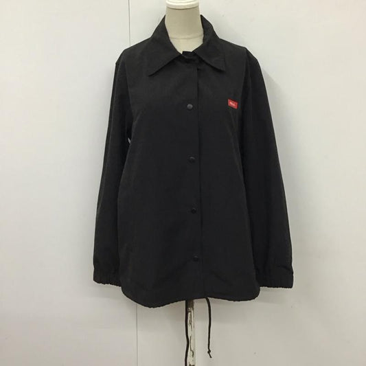 ミルクフェド MILKFED. ジャケット、上着 ジャケット、ブレザー 03191514 コーチジャケット S ロゴ、文字 黒 / ブラック /  レディース USED 古着 中古 10118837