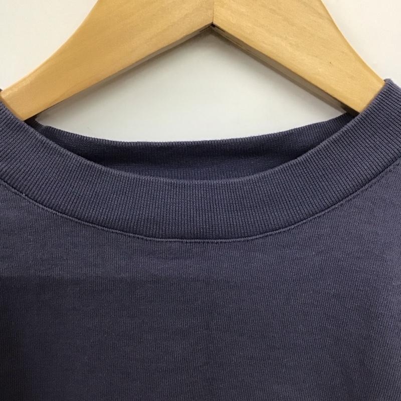 ナンバーナイン NUMBER (N)INE カットソー 半袖 半袖カットソー 無地Tシャツ クルーネックカットソー 3 無地 紫 / パープル /  メンズ USED 古着 中古 10149932