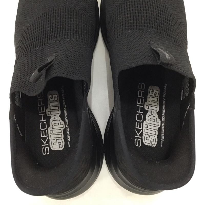 スケッチャーズ SKECHERS スニーカー スニーカー SN232450 スリップインズ ウルトラ フレックス 3.0 スムース ステップ 28cm 28.0cm ロゴ、文字 黒 / ブラック /  メンズ USED 古着 中古 10132462