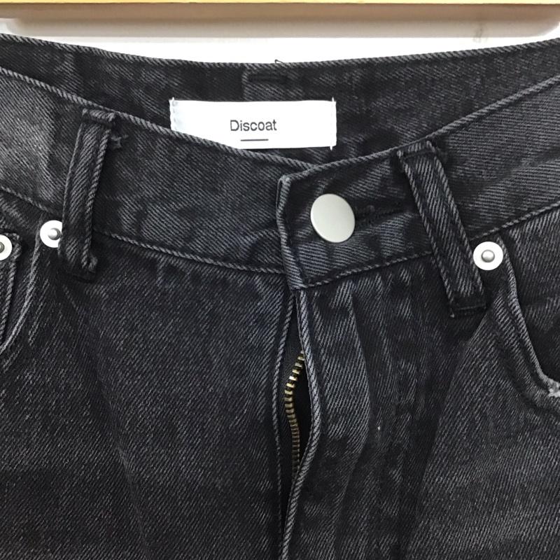 ディスコート Discoat パンツ デニム、ジーンズ M 無地 黒 / ブラック /  レディース USED 古着 中古 10140375