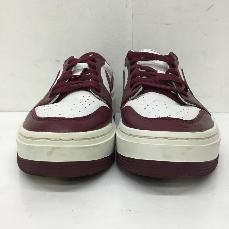 ナイキ NIKE スニーカー スニーカー DH7004-161 Women s Air Jordan 1 Elevate Low Dark Beetroot 28.5cm ロゴ、文字 白 / ホワイト / X ボルドー / ボルドー /  メンズ USED 古着 中古 10138522