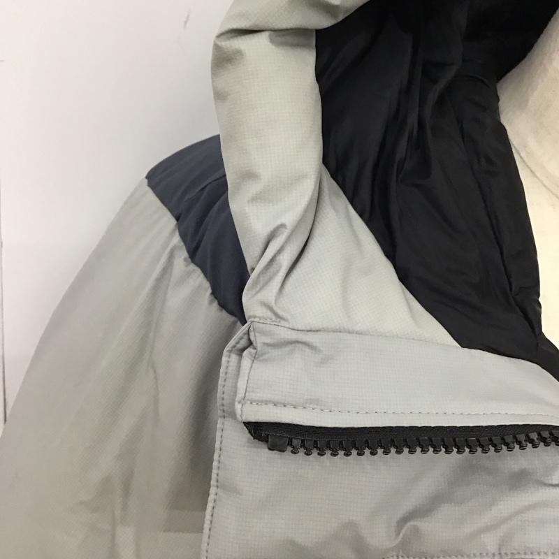 ザノースフェイス THE NORTH FACE ジャケット、上着 ジャンパー、ブルゾン nd92240 ダウンジャケットバルトロライトジャケット ジップアップジャケット アウター L ロゴ、文字 灰 / グレー /  メンズ USED 古着 中古 10121042