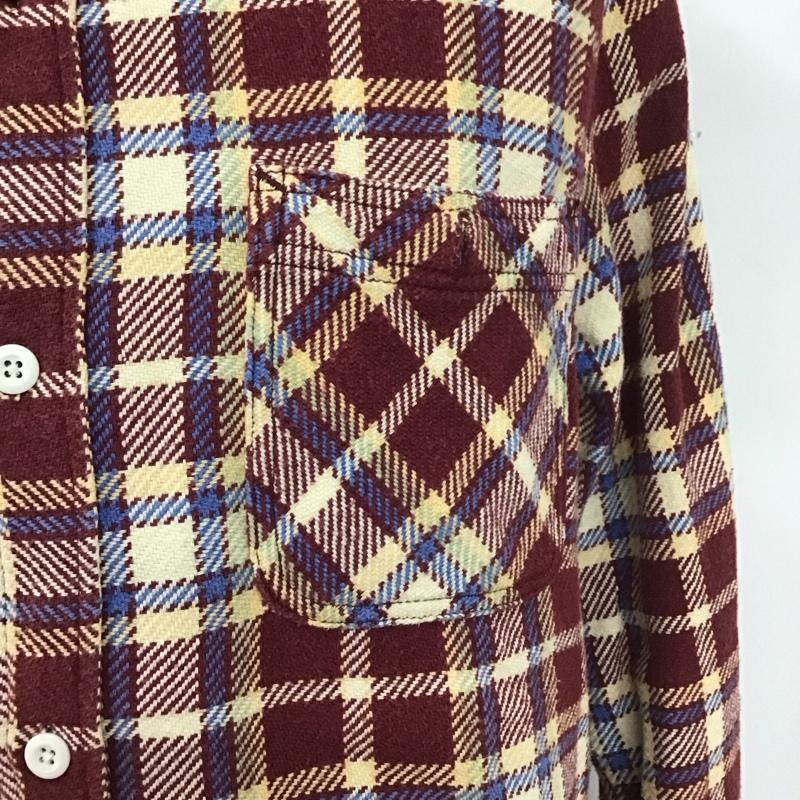ファイブブラザー FIVE BROTHER シャツ、ブラウス 長袖 長袖シャツ カラーシャツ ポケットシャツ ネルシャツ チェックシャツ L チェック マルチカラー / マルチカラー /  メンズ USED 古着 中古 10109836