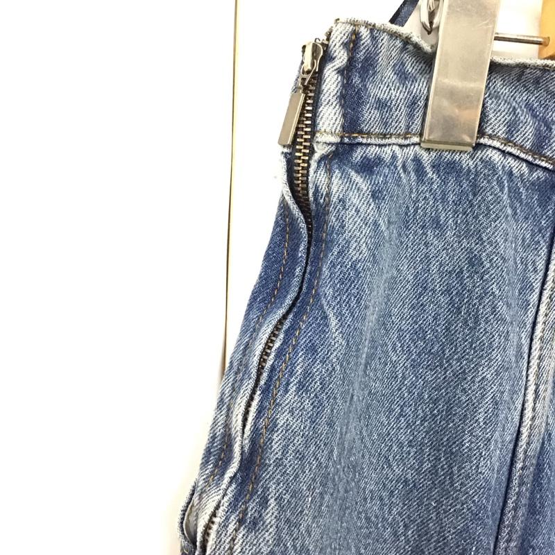 ザラ ZARA スカート ロングスカート デニムスカート XL 無地 青 / ブルー /  レディース USED 古着 中古 10115295