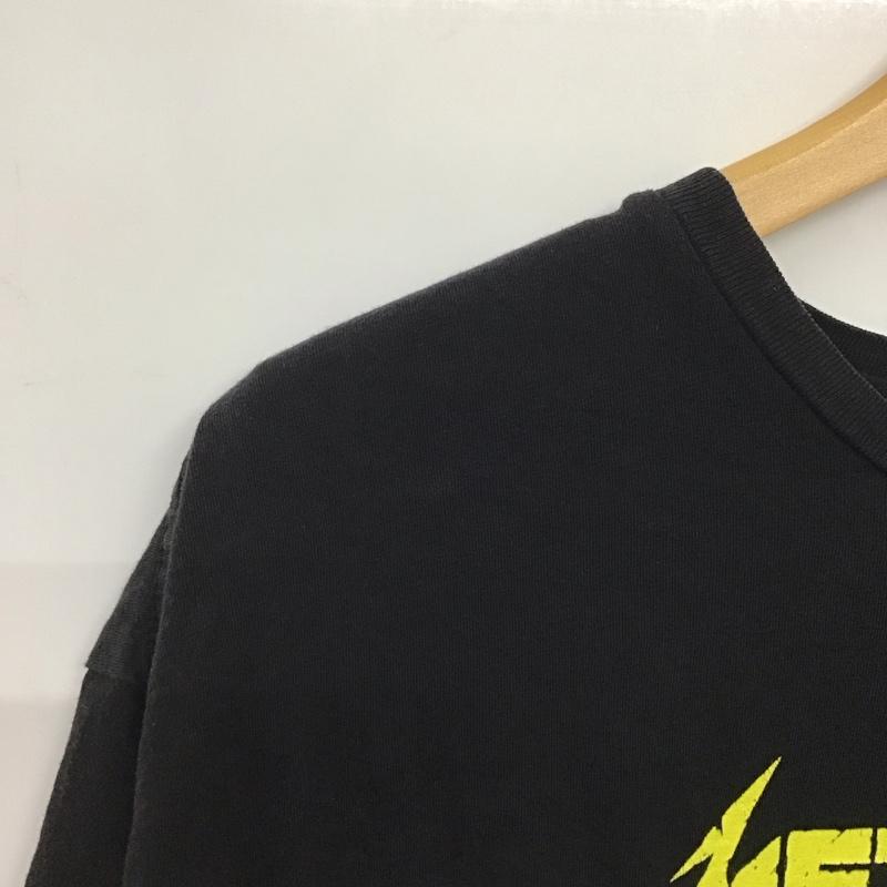 古着 USED Tシャツ 半袖 半袖カットソー プリントTシャツ クルーネックカットソー バンドTシャツ XL プリント 黒 / ブラック /  メンズ USED 古着 中古 10141498