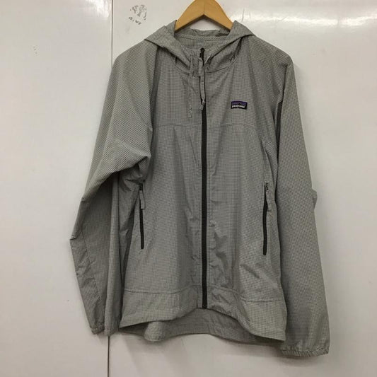 パタゴニア patagonia ジャケット、上着 ジャケット、ブレザー ジップアップジャケット パーカージャケット アウター M チェック 灰 / グレー /  メンズ USED 古着 中古 10129056