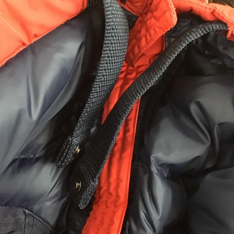 ポロラルフローレン POLO RALPH LAUREN ジャケット、上着 ジャケット、ブレザー ダウンジャケット アウター ジップアップジャケット S ロゴ、文字 赤 / レッド /  メンズ USED 古着 中古 10138435