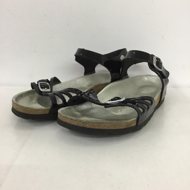 ビルケンシュトック BIRKENSTOCK サンダル サンダル BALI 24cm 24.0cm 無地 黒 / ブラック /  レディース USED 古着 中古 10150245