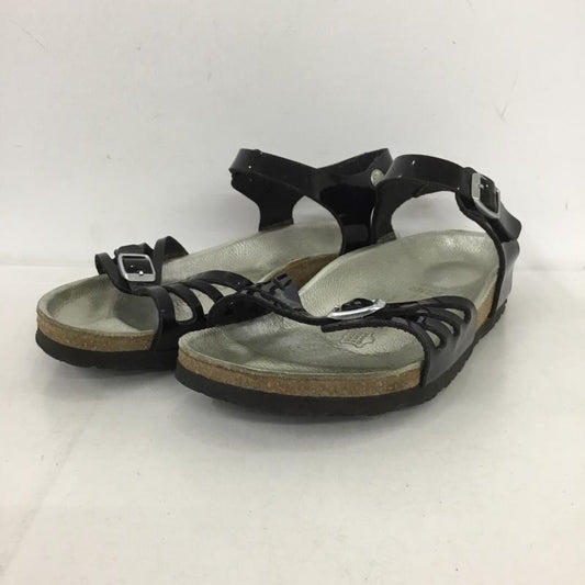 ビルケンシュトック BIRKENSTOCK サンダル サンダル BALI 24cm 24.0cm 無地 黒 / ブラック /  レディース USED 古着 中古 10150245