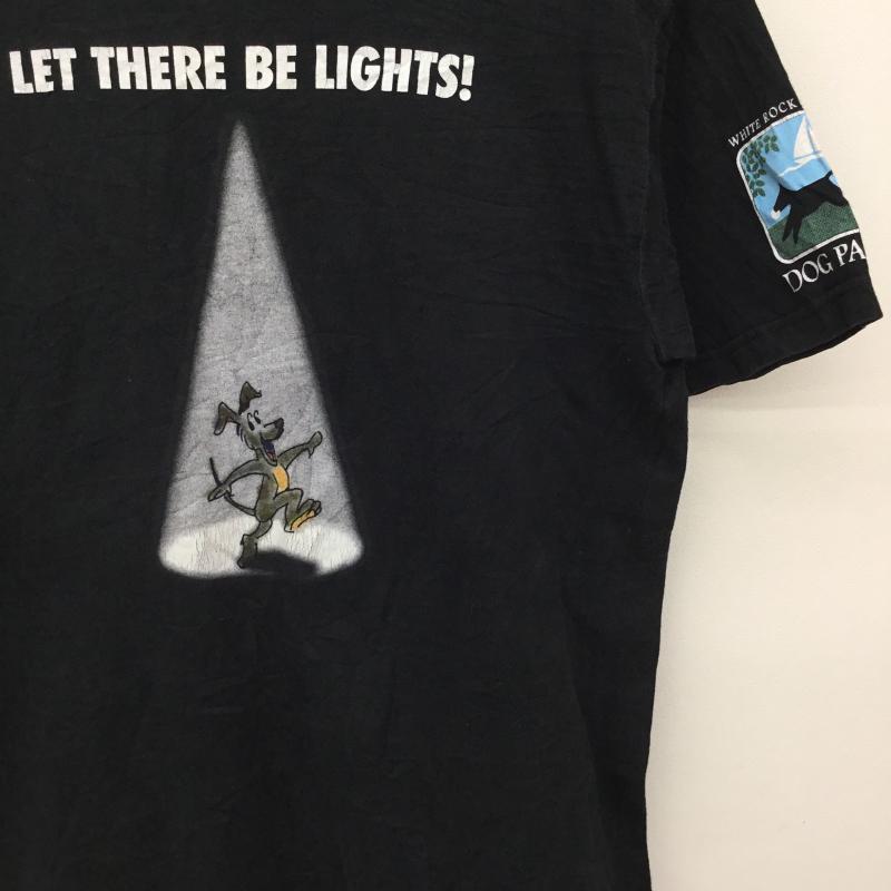 フルーツオブザルーム FRUIT OF THE LOOM Tシャツ 半袖 90’s M プリント X キャラクター 黒 / ブラック /  メンズ USED 古着 中古 10133844