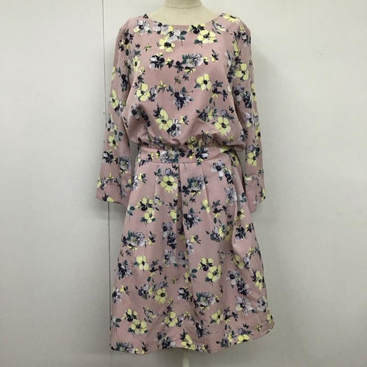 インデックス index ワンピース ロングスカート 長袖 M 花柄 マルチカラー / マルチカラー /  レディース USED 古着 中古 10111506