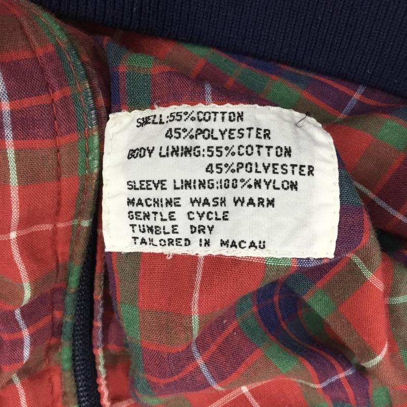 バラクータ BARACUTA ジャケット、上着 ジャンパー、ブルゾン スイングトップ XL 無地 紺 / ネイビー /  メンズ USED 古着 中古 10109624