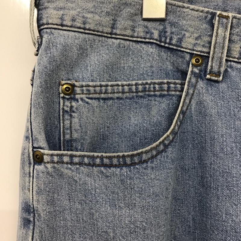 エルエルビーン L.L.Bean パンツ デニム、ジーンズ デニムパンツ ストレートパンツ ワイドパンツ カジュアルパンツ 無地 インディゴ / インディゴ /  メンズ USED 古着 中古 10107670