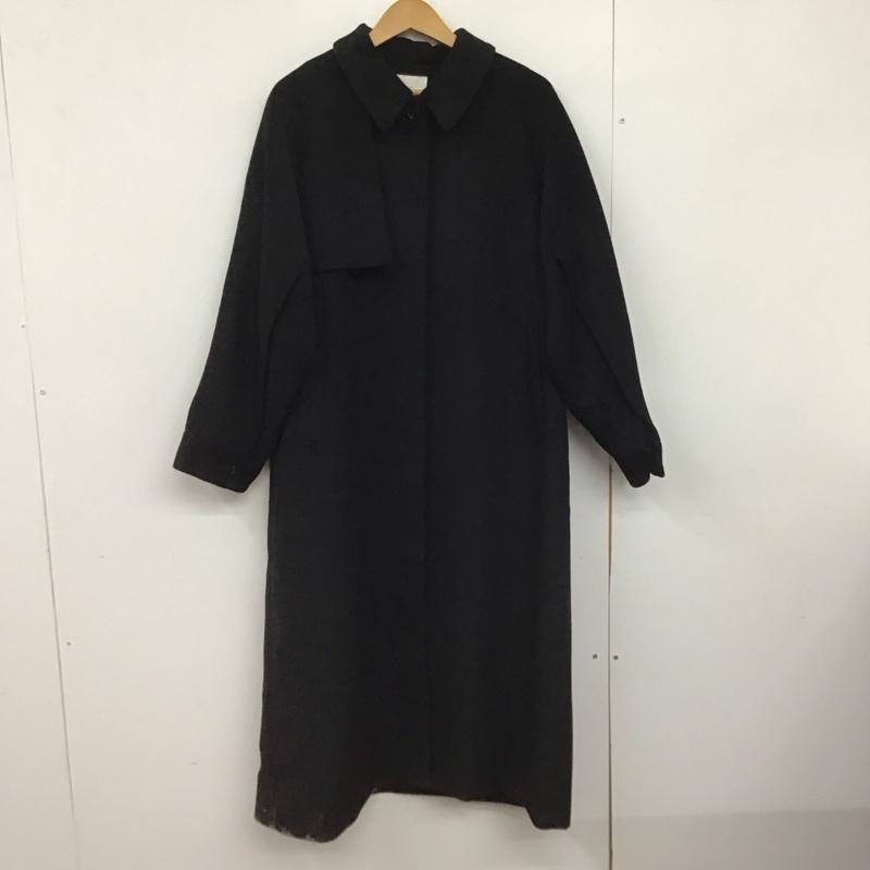 ハレ HARE コート コート一般 hal07212ad 長袖ロングコート アウター カジュアルジャケット FREE 無地 黒 / ブラック /  レディース USED 古着 中古 10147879
