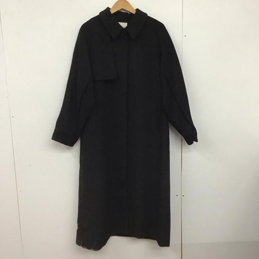 ハレ HARE コート コート一般 hal07212ad 長袖ロングコート アウター カジュアルジャケット FREE 無地 黒 / ブラック /  レディース USED 古着 中古 10147879