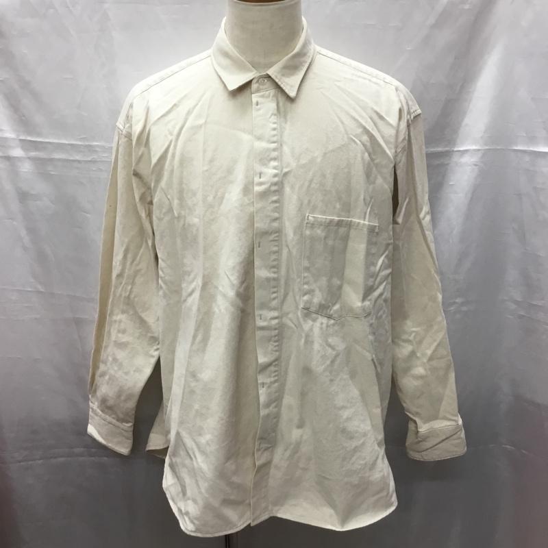 ジャーナルスタンダード JOURNAL STANDARD シャツ、ブラウス 長袖 21-050-600-2030-3-0 M 無地 アイボリー / アイボリー /  メンズ USED 古着 中古 10112909