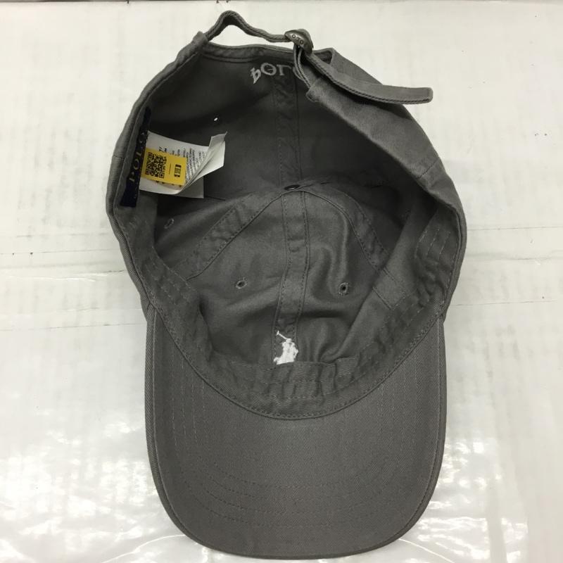 ポロラルフローレン POLO RALPH LAUREN 帽子 キャップ ワンポイント 灰 / グレー /  メンズ USED 古着 中古 10111057