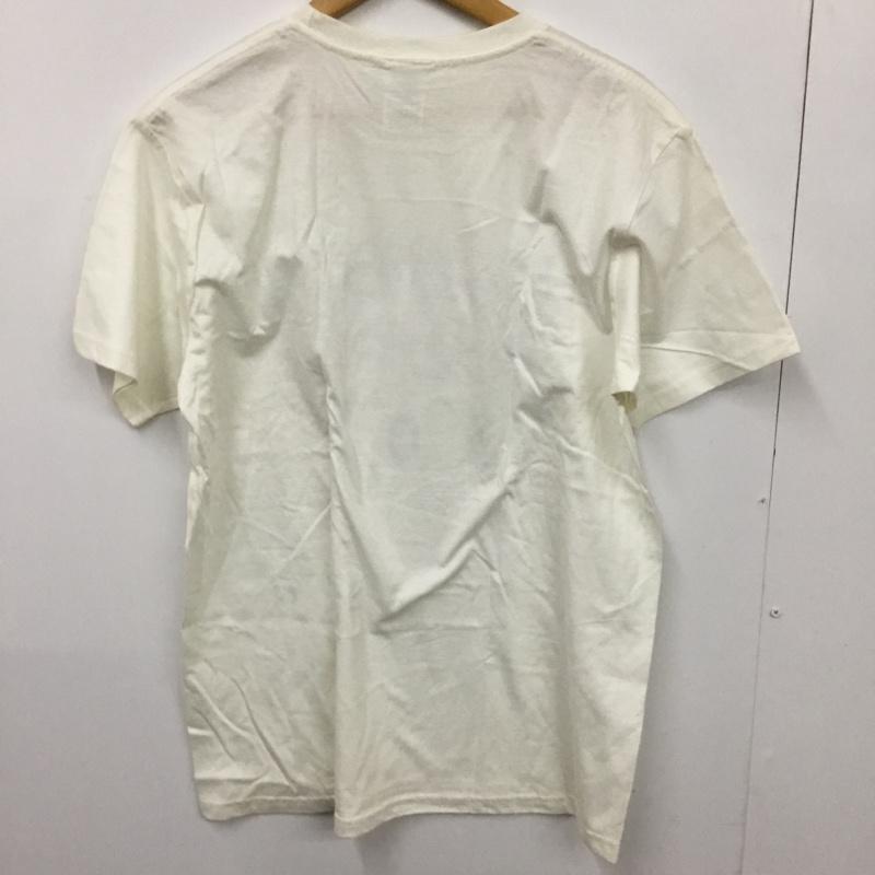 古着 USED Tシャツ 半袖 笑活 L プリント X ロゴ、文字 白 / ホワイト /  メンズ USED 古着 中古 10134332