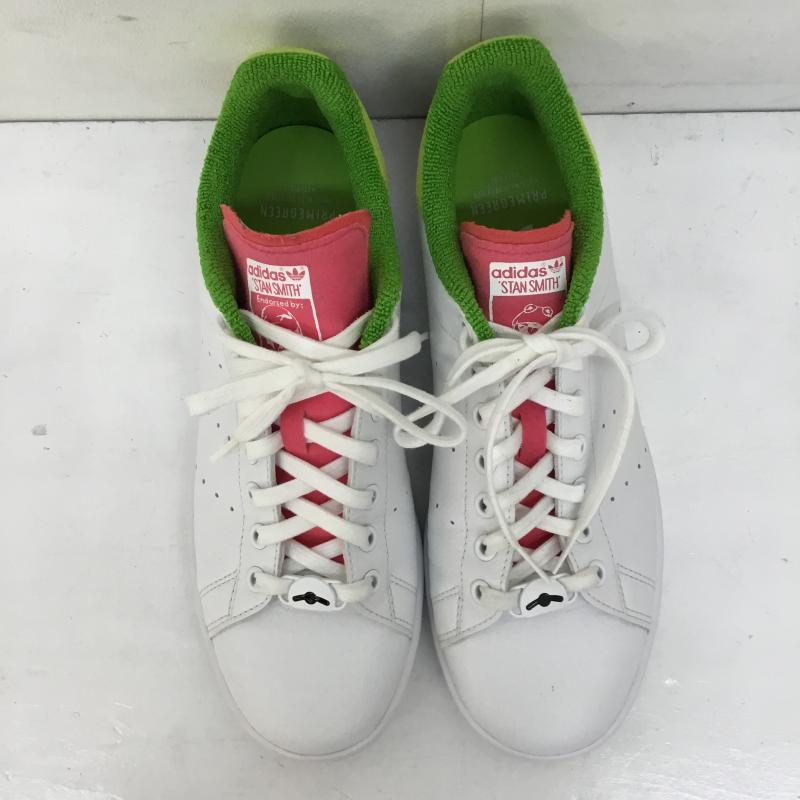 アディダス adidas スニーカー スニーカー GZ3098 STAN SMITH PRIMEGREEN KERMIT 27.0cm キャラクター 白 / ホワイト / X 緑 / グリーン /  メンズ USED 古着 中古 10141699