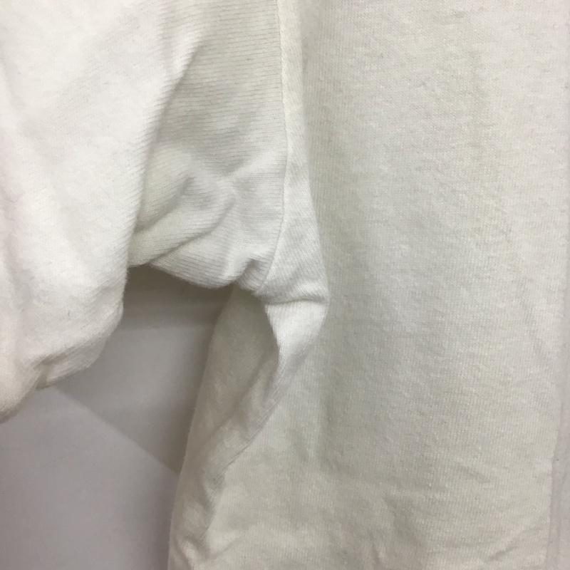 ハリウッドランチマーケット H.R MARKET Tシャツ 半袖 半袖カットソー プリントTシャツ クルーネックカットソー 1 プリント 白 / ホワイト /  メンズ USED 古着 中古 10147588