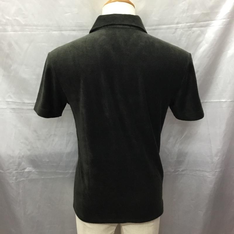 エーケーエム AKM ポロシャツ 半袖 半袖カットソー ポロシャツ カラーシャツ カジュアルシャツ S 無地 カーキ / カーキ /  メンズ USED 古着 中古 10111930