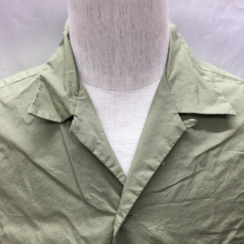 ユナイテッドアローズ UNITED ARROWS シャツ、ブラウス 半袖 1116-149-0191 半袖シャツ カラーシャツ カジュアルシャツ L 無地 カーキ / カーキ /  メンズ USED 古着 中古 10109421