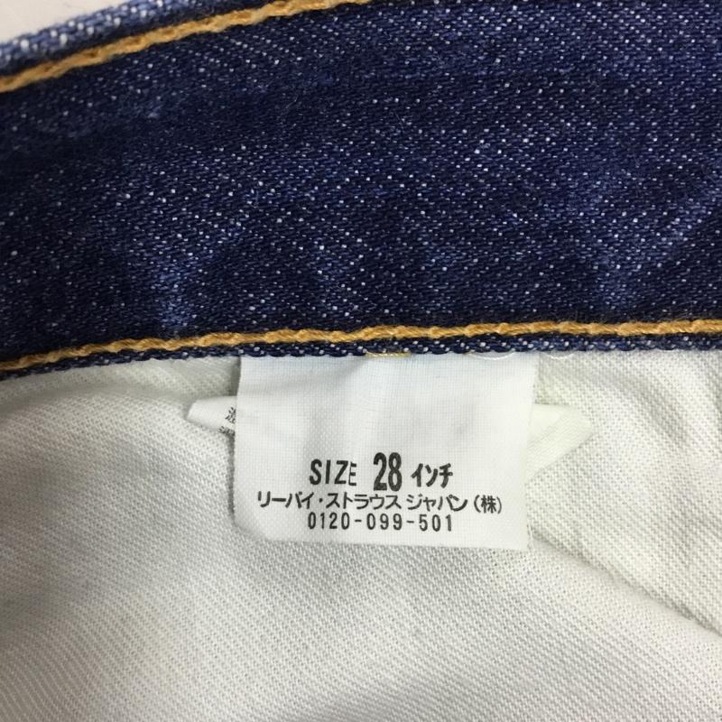 リーバイストラウスアンドコー Levi Strauss & co. パンツ デニム、ジーンズ デニムパンツ スリムパンツ ストレートパンツ 28インチ 無地 インディゴ / インディゴ /  メンズ USED 古着 中古 10116141