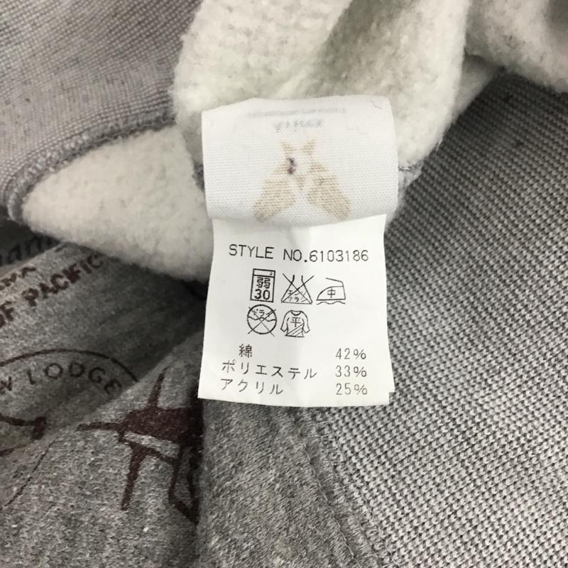 アヴィレックス AVIREX U.S.A. カットソー 半袖 半袖カットソー プリントTシャツ クルーネックカットソー L プリント 灰 / グレー /  メンズ USED 古着 中古 10131427