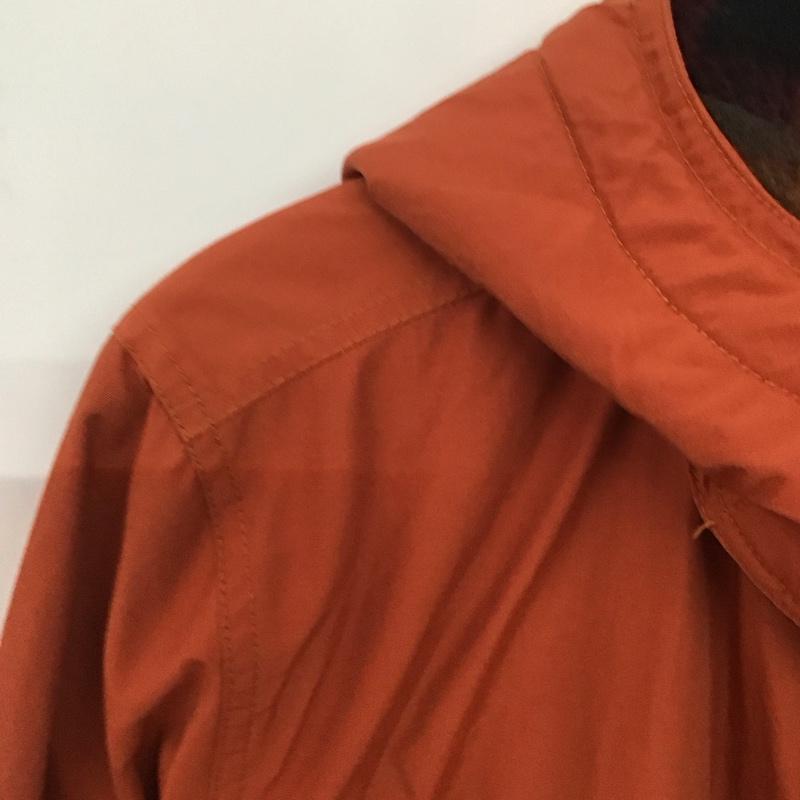 エディーバウアー Eddie Bauer ジャケット、上着 ジャンパー、ブルゾン ジップアップジャケット アウター 古着 ジップアップパーカー M 無地 橙 / オレンジ /  メンズ USED 古着 中古 10140946