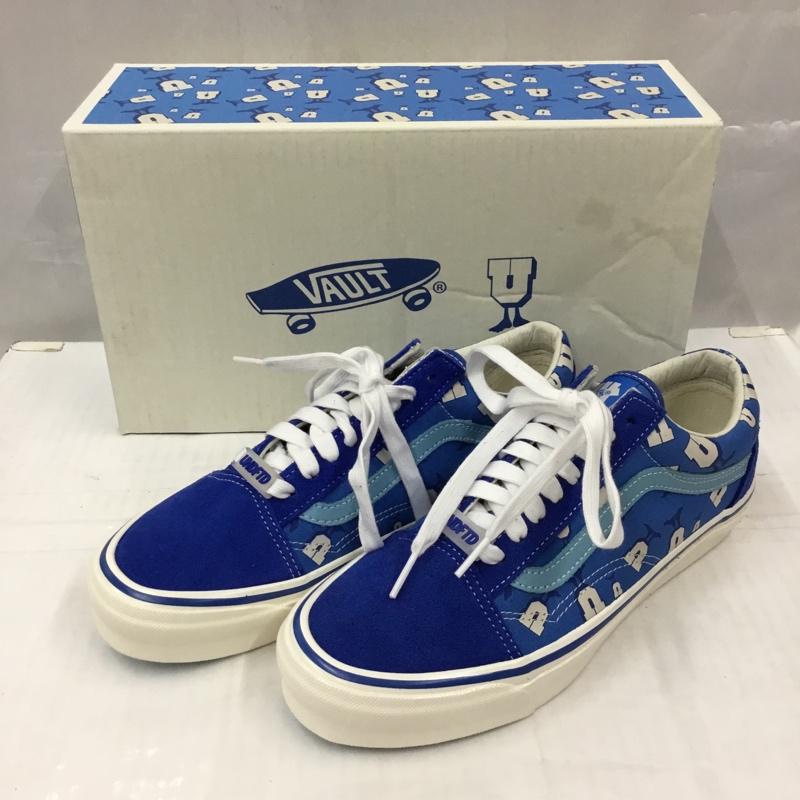 バンズ VANS スニーカー スニーカー Undefeated OG Old Skool VN0A4P3X7AG 26cm 箱有 26.0cm ロゴ、文字 青 / ブルー / X 白 / ホワイト / X 水色 / ライトブルー /  メンズ USED 古着 中古 10105727