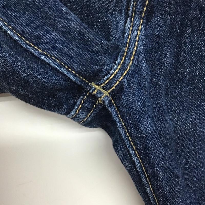 リーバイストラウスアンドコー Levi Strauss & co. パンツ デニム、ジーンズ デニムパンツ ワイドパンツ カジュアルパンツ 38 無地 インディゴ / インディゴ /  メンズ USED 古着 中古 10143412