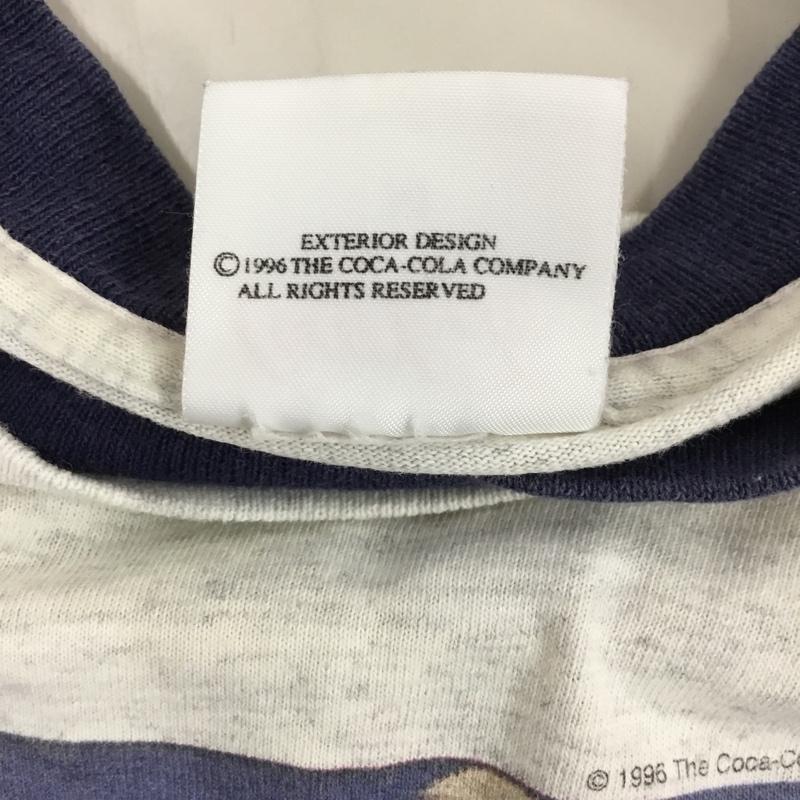コカコーラ Coca Cola Tシャツ 半袖 M プリント 灰 / グレー /  メンズ USED 古着 中古 10109708