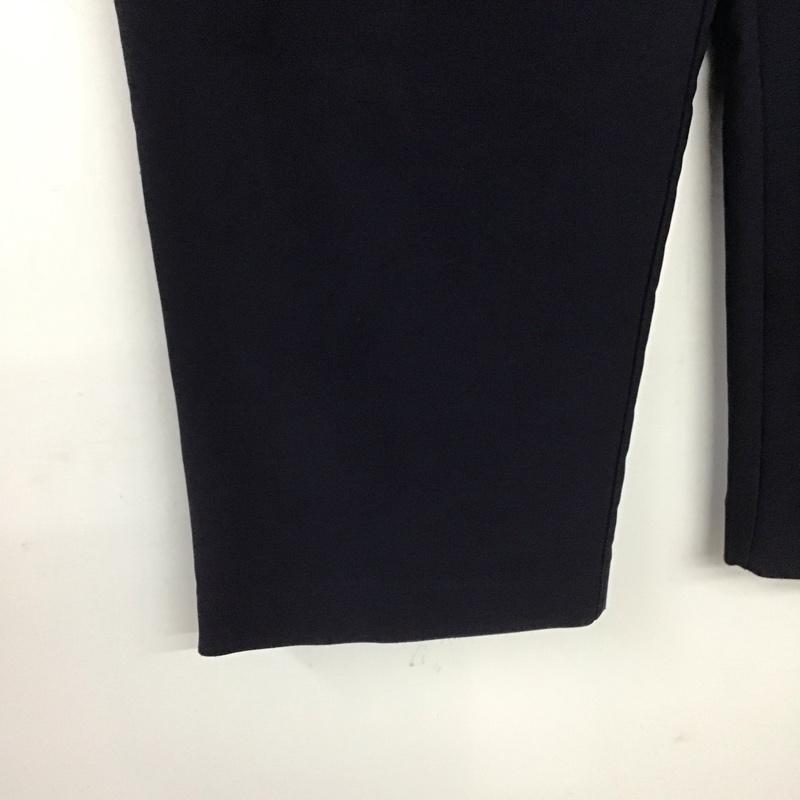 ザラ ZARA パンツ スラックス 3666 022 401 サイドベルト ワイドパンツ S 無地 紺 / ネイビー /  レディース USED 古着 中古 10139244
