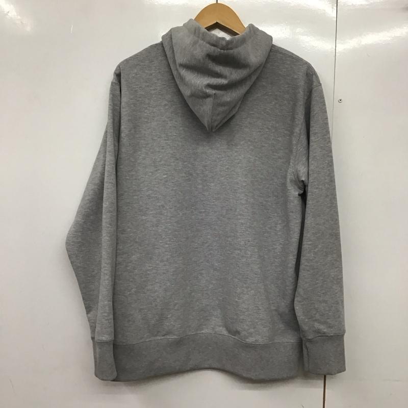 ザノースフェイス THE NORTH FACE パーカー 長袖 nt62002a パーカー プルオーバーパーカー L ロゴ、文字 灰 / グレー /  メンズ USED 古着 中古 10144224