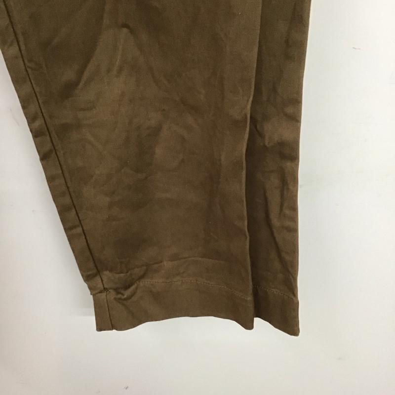 スタディオクリップ studio CLIP パンツ ワークパンツ、ペインターパンツ FREE 無地 茶 / ブラウン /  レディース USED 古着 中古 10130275