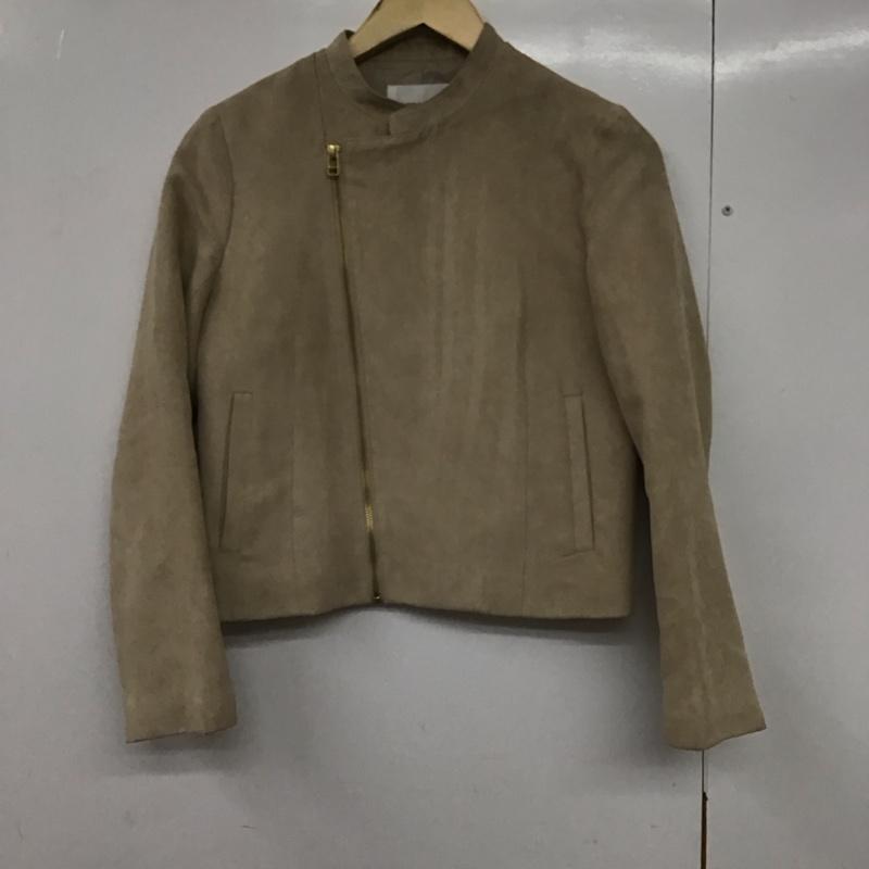 オペークドットクリップ OPAQUE.CLIP ジャケット、上着 ジャケット、ブレザー S 無地 ベージュ / ベージュ /  レディース USED 古着 中古 10141235