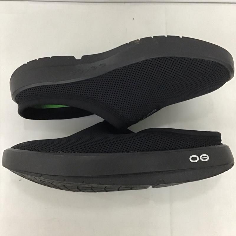 ウーフォス OOFOS サンダル サンダル 02012024 サボ EU43 ロゴ、文字 黒 / ブラック /  メンズ USED 古着 中古 10132469
