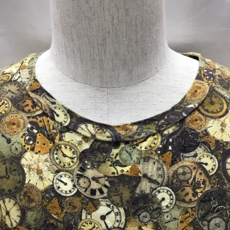 ポールスミス Paul Smith Tシャツ 半袖 半袖カットソー プリントTシャツ クルーネックカットソー XL プリント マルチカラー / マルチカラー /  メンズ USED 古着 中古 10117457