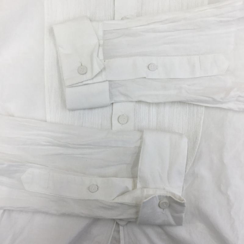 ユーズドクロージング used clothes シャツ、ブラウス 長袖 RAJESH PRATAP SINGH　長袖シャツ M 無地 白 / ホワイト /  メンズ USED 古着 中古 10129670
