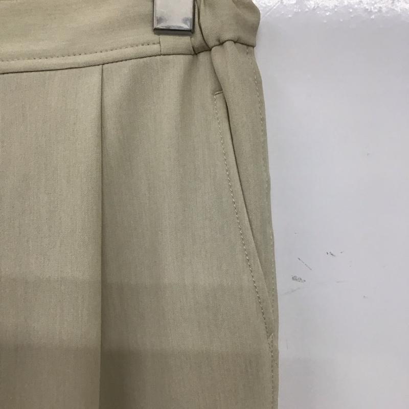 ユナイテッドアローズグリーンレーベルリラクシング UNITED ARROWS green label relaxing パンツ スラックス 3614-126-2207 オルマイパンツ XS 無地 ベージュ / ベージュ /  レディース USED 古着 中古 10133160