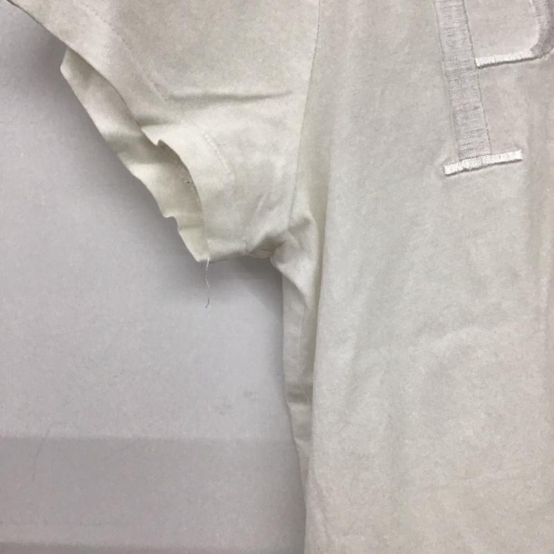 ポロラルフローレン POLO RALPH LAUREN Tシャツ 半袖 M ロゴ、文字 白 / ホワイト /  レディース USED 古着 中古 10150803
