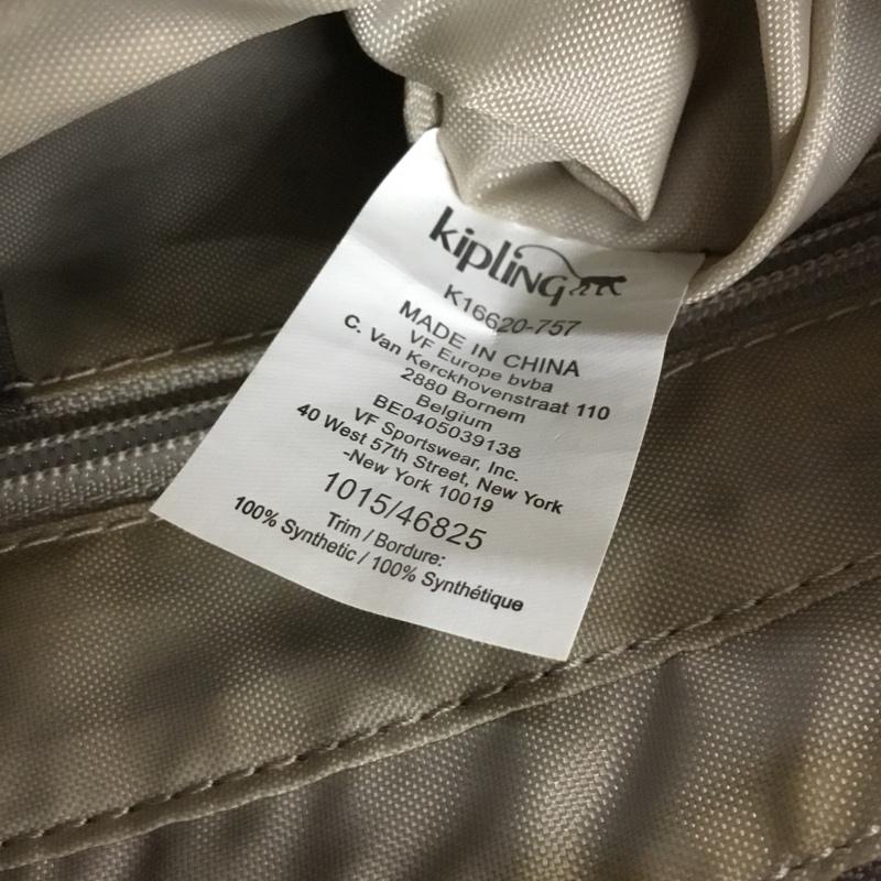 キプリング kipling ショルダーバッグ ショルダーバッグ K16620-757 ゴリラチャーム ロゴ、文字 灰 / グレー /  レディース USED 古着 中古 10136350