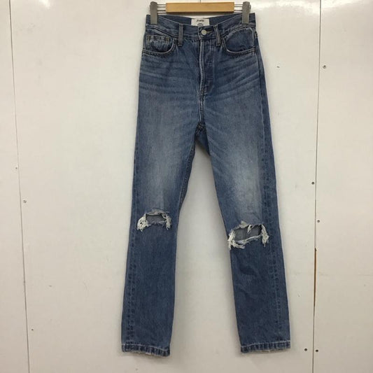 ジュエティ jouetie パンツ デニム、ジーンズ 082242400201-01 ベーシックダメージボーイズデニム S ダメージ加工 青 / ブルー /  レディース USED 古着 中古 10138873