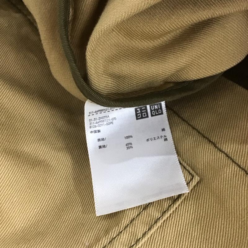 ユニクロ UNIQLO ジャケット、上着 ジャケット、ブレザー 311-449587 オーバーサイズユーティリティジャケット カジュアルジャケット M 無地 ベージュ / ベージュ /  メンズ USED 古着 中古 10138968