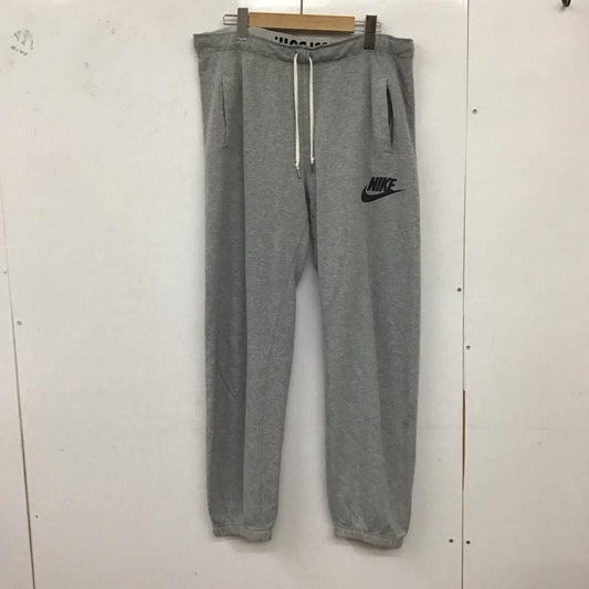 ナイキ NIKE パンツ ワークパンツ、ペインターパンツ ワイドパンツ スウェットパンツ スポーツウェア XL ロゴ、文字 灰 / グレー /  メンズ USED 古着 中古 10128656